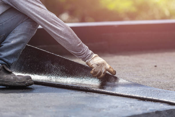 Professional Basement Waterproofing technician working in Church Hill, TN